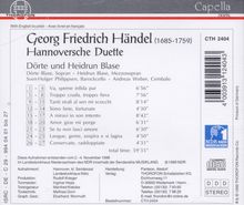 Georg Friedrich Händel (1685-1759): 9 Italienische Duette ("Hannoversche Duette"), CD