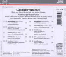 Lübecker Virtuosen - Musik von Dietrich Buxtehude &amp; Kollegen, CD