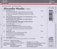 Alexander Wustin (geb. 1943): Sine Nomine für Orchester, CD