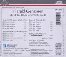 Harald Genzmer (1909-2007): Harfenkonzert, CD