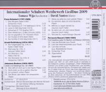 Internationaler Schubert-Wettbewerb Lied Duo 2009, CD