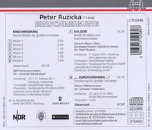 Peter Ruzicka (geb. 1948): Orchesterwerke, CD