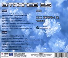 Gary D. Presents D. Trance 65, 3 CDs