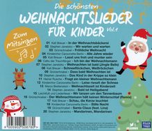 Die schönsten Weihnachtslieder Für Kinder Vol.1, CD