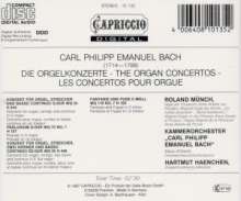 Carl Philipp Emanuel Bach (1714-1788): Orgelkonzerte Wq.34 &amp; 35, CD