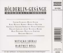 Mitsuko Shirai singt Hölderlin-Lieder, CD