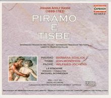 Johann Adolph Hasse (1699-1783): Piramo e Tisbe, 2 CDs