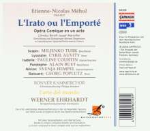 Etienne-Nicolas Mehul (1763-1817): L'Irato ou l'Emporte, CD