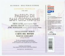 Giovanni Paisiello (1740-1816): Passione di San Giovanni (The Assisi Passion), CD