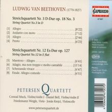 Ludwig van Beethoven (1770-1827): Streichquartette Nr.3 &amp; 12, CD