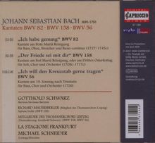 Johann Sebastian Bach (1685-1750): Kantaten BWV 56,82,158, CD