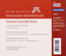 Der Löwe und der Adler - Venezianische Ensemblemusik, CD