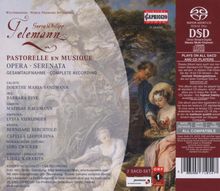 Georg Philipp Telemann (1681-1767): Pastorelle en Musique (Opera Serenata), 2 Super Audio CDs