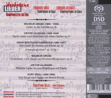 Christiane Oelze - Verbotene Lieder, Super Audio CD