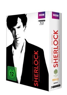Sherlock Staffel 1-3 (Blu-ray), 7 Blu-ray Discs