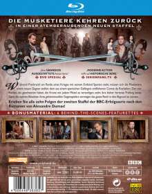 Die Musketiere Staffel 2 (Blu-ray), 3 Blu-ray Discs