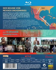 Narcos: Mexico Staffel 1 (Blu-ray), 3 Blu-ray Discs