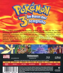 Pokémon 3 - Im Bann der Icognito (Blu-ray), Blu-ray Disc