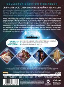 Doctor Who - Der Vierte Doktor: Shada (Blu-ray &amp; DVD im Mediabook), 1 Blu-ray Disc und 4 DVDs