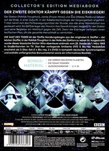 Doctor Who - Der Zweite Doktor: Die Saat des Todes (Blu-ray &amp; DVD im Mediabook), 1 Blu-ray Disc und 1 DVD