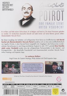 Agatha Christie's Hercule Poirot: Eine Familie steht unter Verdacht, DVD