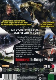 Primeval - Rückkehr der Urzeitmonster Staffel 1, 2 DVDs