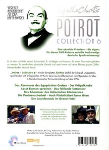 Agatha Christie's Hercule Poirot: Die Collection Vol.6, 4 DVDs