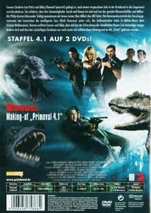 Primeval - Rückkehr der Urzeitmonster Staffel 4.1, 2 DVDs
