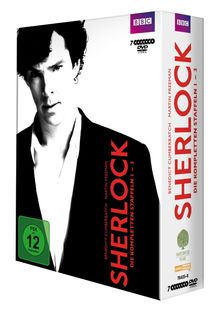 Sherlock Staffel 1-3, 7 DVDs