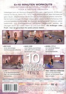 Jillian Michaels - 10 Minuten Intensiv Teil 2, DVD