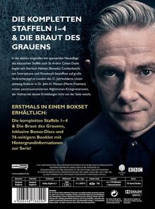 Sherlock Staffel 1-4 &amp; Die Braut des Grauens, 11 DVDs