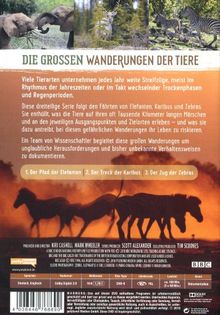Die grossen Wanderungen der Tiere, DVD