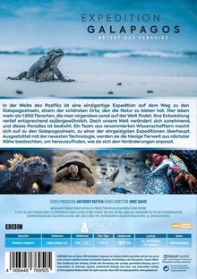 Expedition Galapagos, DVD