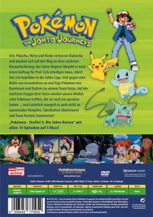 Pokémon Staffel 3: Die Johto Reisen, 5 DVDs