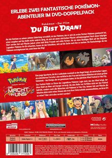Pokémon: Du bist dran! / Pokémon: Die Macht in uns, 2 DVDs