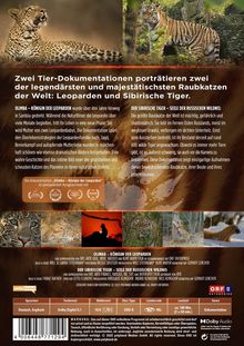 Legendäre Raubkatzen: Olimba - Königin der Leoparden &amp; Der Sibirische Tiger - Seele der russischen Wildnis, DVD