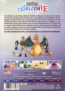 Pokémon Horizonte Vol. 3, 2 DVDs