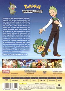 Pokémon Staffel 16: Schwarz und Weiss - Abenteuer in Einall und darüber hinaus, 5 DVDs