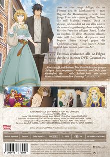 Arte ist eine junge Adlige, die im Florenz des 16. Jahrhunderts lebt. Ihr Traum: Malerin werden. Illustration.