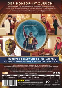 Der Doktor ist zurück! Weihnachten 4202. Inklusive Booklet und Bonusmaterial. Verschiedene Szenen aus einer TV-Serie.