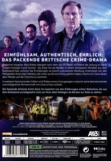 EINFÜHLSAM, AUTHENTISCH, EHRLICH: DAS PACKENDE BRITISCHE CRIME-DRAMA. Fünf Personen in ernster Pose.
