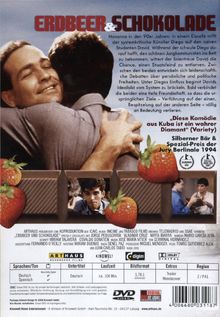 Erdbeer und Schokolade, DVD