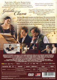 Geliebte Clara, DVD