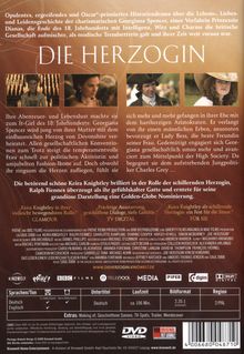 Die Herzogin, DVD