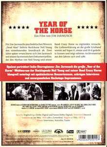 Year Of The Horse (Rolling Stone Music Movies), DVD