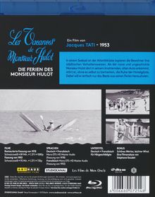 Die Ferien des Monsieur Hulot (Blu-ray), Blu-ray Disc