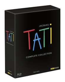 Jacques Tati Complete Collection (Blu-ray), 7 Blu-ray Discs