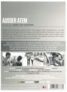 Ausser Atem (The Rebel Collection), DVD