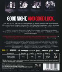 Good Night, and Good Luck. (Blu-ray), Blu-ray Disc