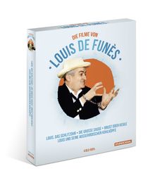 Die Filme von Louis de Funés (Blu-ray), 4 Blu-ray Discs